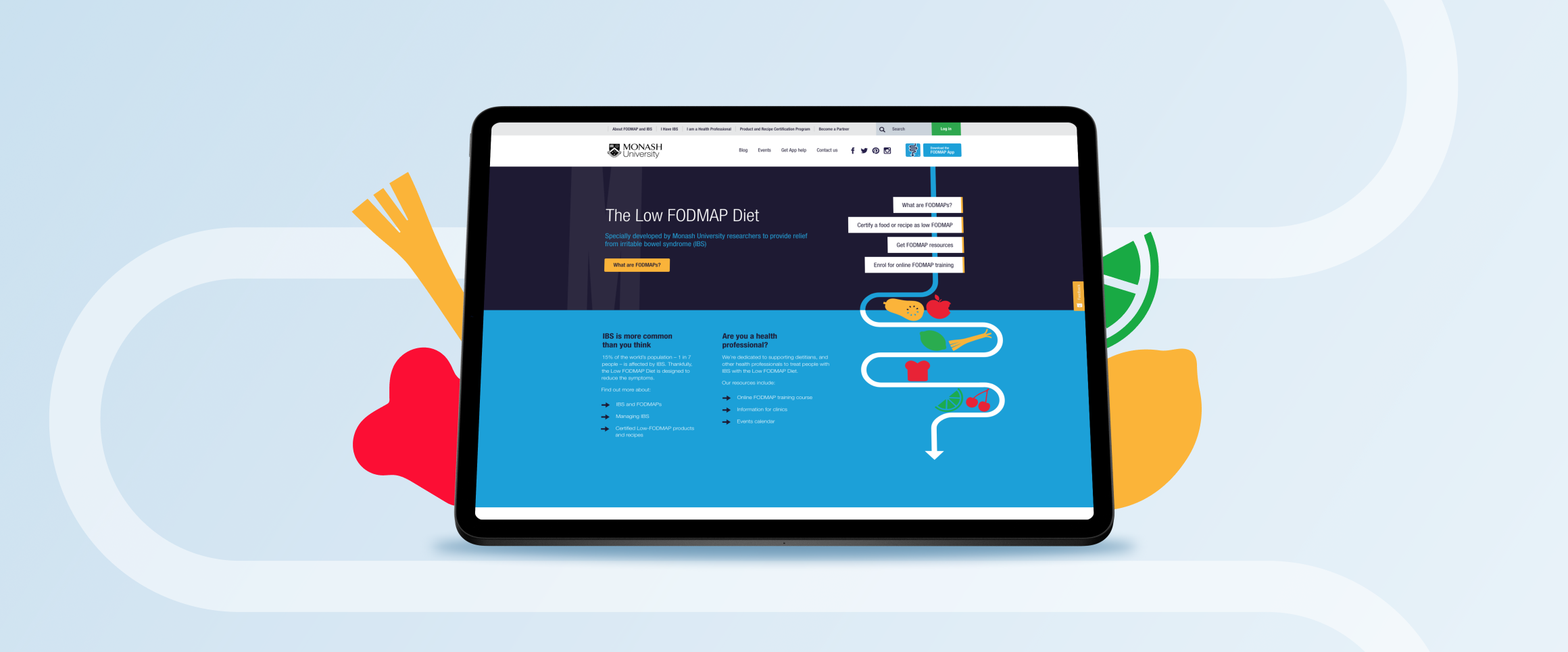 Monash University Low FODMAP website