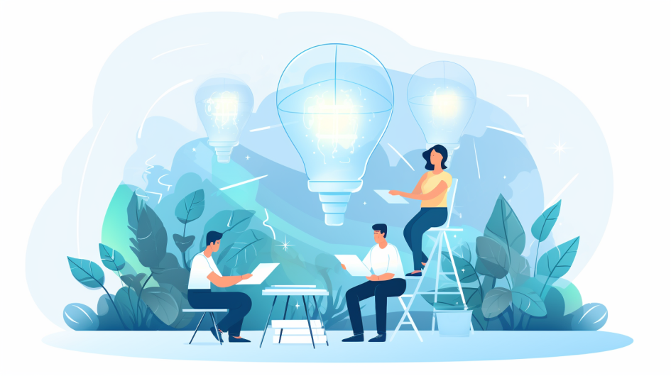 flat illustration, Promote Your Startup